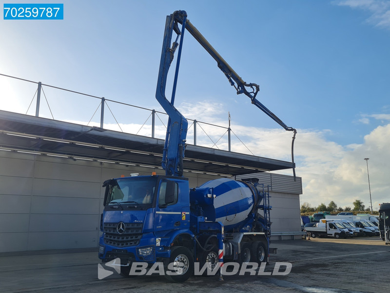 Mercedes-Benz Arocs 3251 8X4 PUMI Putzmeister TMM 24 + Liebherr 7m3 Mixer Retarder Euro 6 - Bomba de hormigón: foto 2 Mercedes-Benz Arocs 3251 8X4 PUMI Putzmeister TMM 24 + Liebherr 7m3 Mixer Retarder Euro 6 - Bomba de hormigón: foto 2