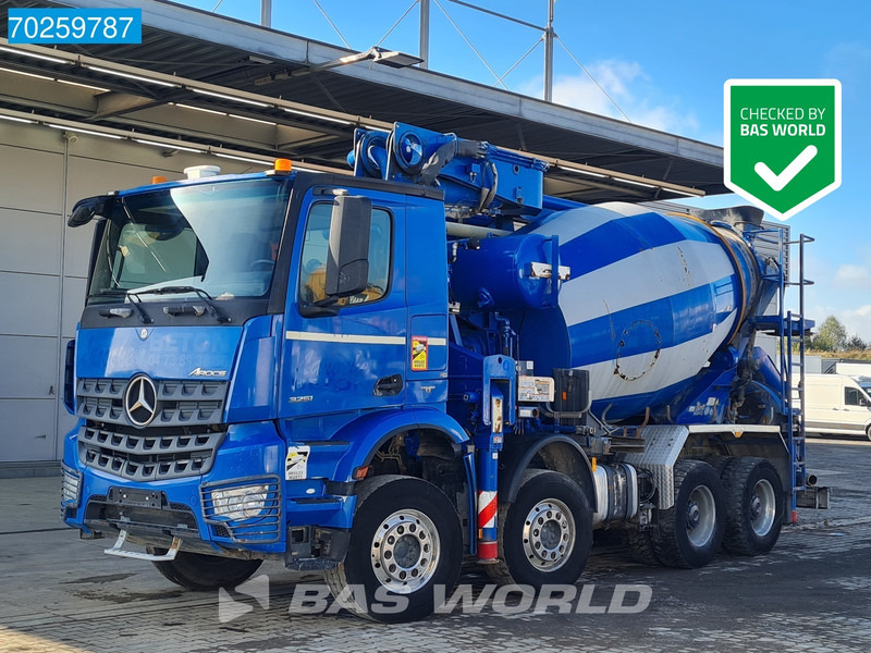 Mercedes-Benz Arocs 3251 8X4 PUMI Putzmeister TMM 24 + Liebherr 7m3 Mixer Retarder Euro 6 - Bomba de hormigón: foto 1 Mercedes-Benz Arocs 3251 8X4 PUMI Putzmeister TMM 24 + Liebherr 7m3 Mixer Retarder Euro 6 - Bomba de hormigón: foto 1