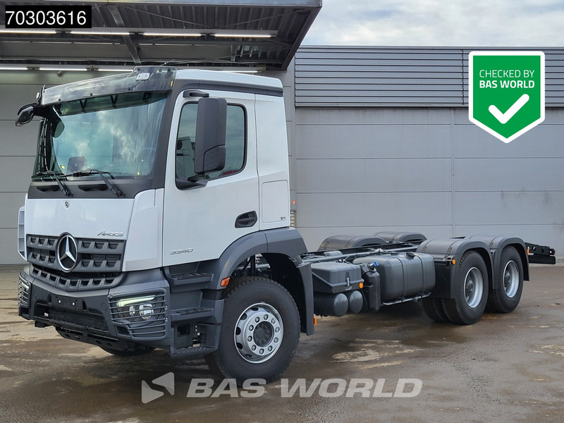 Mercedes-Benz Arocs 3340 6X4 NEW! Euro 5 Full Steel Big Axle Automatic - Camión chasis: foto 1 Mercedes-Benz Arocs 3340 6X4 NEW! Euro 5 Full Steel Big Axle Automatic - Camión chasis: foto 1