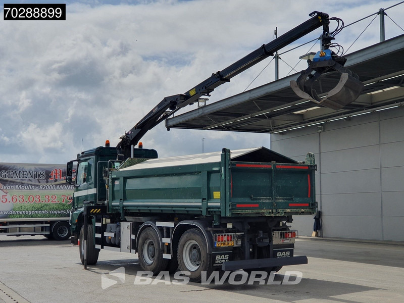 Mercedes-Benz Arocs 3342 Arocs 6X6 NL-Truck HMF 1643 Z-Crane Kran Steering Axle Big-Axle Euro 6 - Camión volquete, Camión grúa: foto 2 Mercedes-Benz Arocs 3342 Arocs 6X6 NL-Truck HMF 1643 Z-Crane Kran Steering Axle Big-Axle Euro 6 - Camión volquete, Camión grúa: foto 2