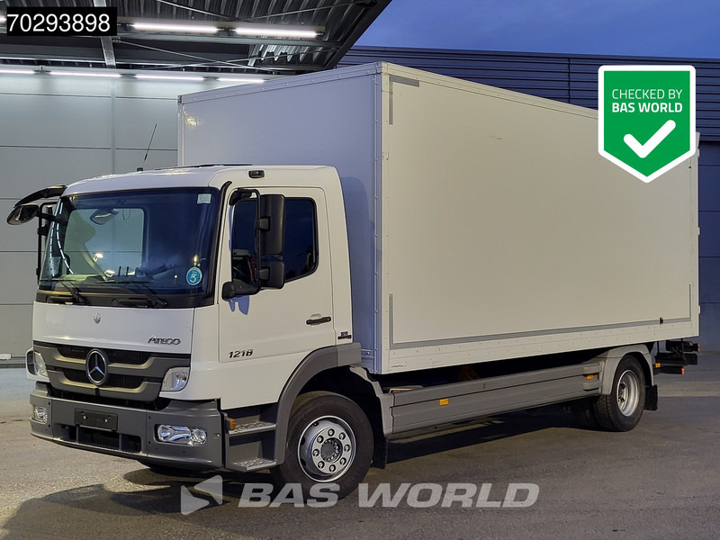 Mercedes-Benz Atego 1218 4X2 12 Tonner Automatic Tailgate Euro 5 - Camión caja cerrada: foto 1 Mercedes-Benz Atego 1218 4X2 12 Tonner Automatic Tailgate Euro 5 - Camión caja cerrada: foto 1