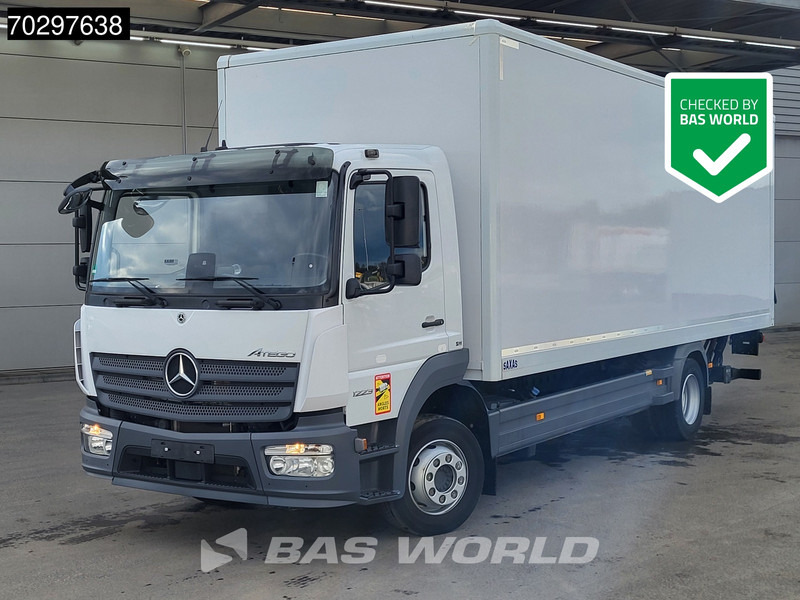 Mercedes-Benz Atego 1223 4X2 12tonner 1500kg Ladebordwand Automatic Euro 6 - Camión caja cerrada: foto 1 Mercedes-Benz Atego 1223 4X2 12tonner 1500kg Ladebordwand Automatic Euro 6 - Camión caja cerrada: foto 1