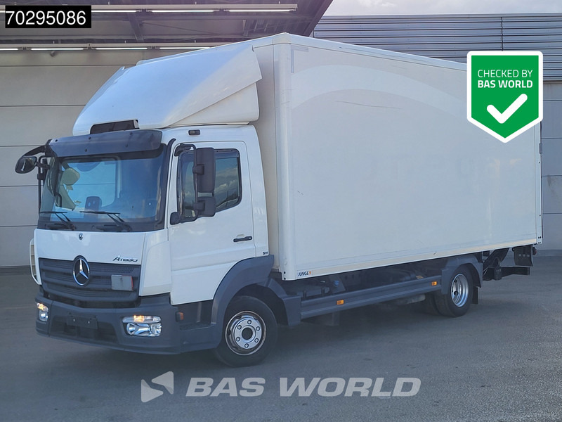 Mercedes-Benz Atego 818 4X2 8tonner Automatic 1500kg Ladebordwand Euro 6 - Camión caja cerrada: foto 1 Mercedes-Benz Atego 818 4X2 8tonner Automatic 1500kg Ladebordwand Euro 6 - Camión caja cerrada: foto 1
