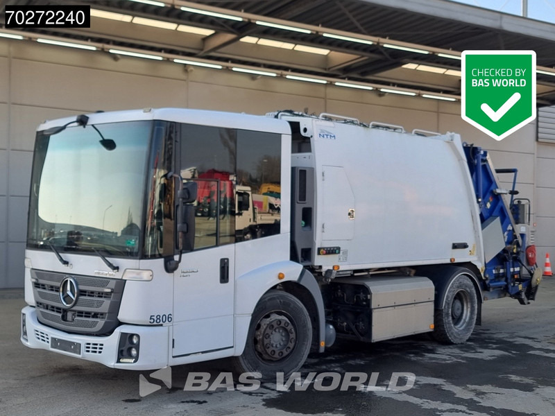 Mercedes-Benz Econic 4X2 CNG Engine 13m3 NTM KGLS-HL Big-Axle Euro 6 - Camión de basura: foto 1 Mercedes-Benz Econic 4X2 CNG Engine 13m3 NTM KGLS-HL Big-Axle Euro 6 - Camión de basura: foto 1