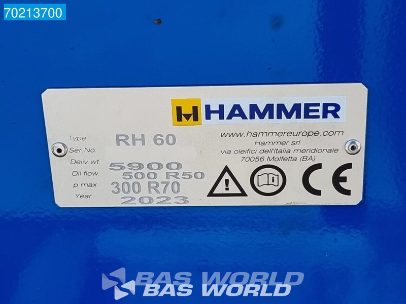 Martillo hidráulico nuevo Mustang RH60: foto 12 Martillo hidráulico nuevo Mustang RH60: foto 12