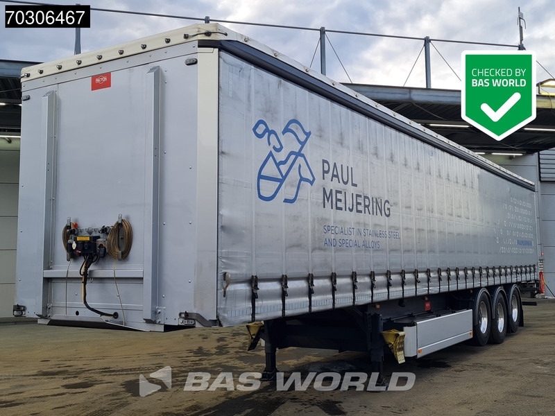Pacton ET3 TUV 01/26 COIL 2x Lifting Axle Palletkist - Semirremolque lona: foto 1 Pacton ET3 TUV 01/26 COIL 2x Lifting Axle Palletkist - Semirremolque lona: foto 1