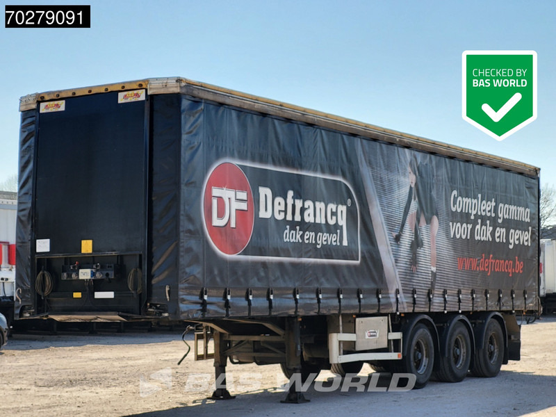 Pacton TPD 339 1xLift+2xLenkachse Kooiaap - Semirremolque lona: foto 1 Pacton TPD 339 1xLift+2xLenkachse Kooiaap - Semirremolque lona: foto 1