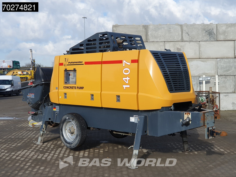 Putzmeister BSA 1407 D5 Concrete Pump | 71 m³/hr - Bomba de hormigón: foto 5 Putzmeister BSA 1407 D5 Concrete Pump | 71 m³/hr - Bomba de hormigón: foto 5