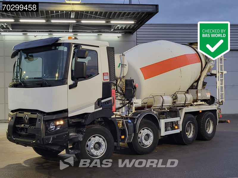 Renault C 430 8X4 8m3 Stetter mixer Steelsuspension Automatic euro 6 - Camión hormigonera: foto 1 Renault C 430 8X4 8m3 Stetter mixer Steelsuspension Automatic euro 6 - Camión hormigonera: foto 1