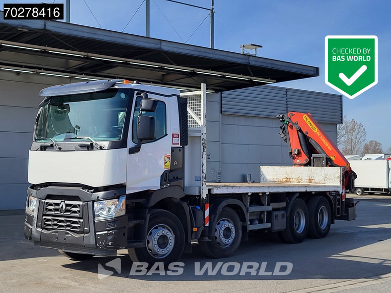 Renault C 430 8X4 Palfinger PK33002EH Euro 6 Big Axle - Camión caja abierta, Camión grúa: foto 2 Renault C 430 8X4 Palfinger PK33002EH Euro 6 Big Axle - Camión caja abierta, Camión grúa: foto 2