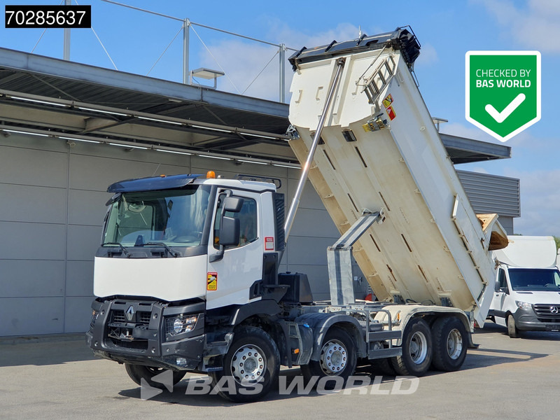 Renault C 460 8X4 15m3 Meiller Tipper Steelsuspension Automatic BigAxle Euro 6 - Camión volquete: foto 1 Renault C 460 8X4 15m3 Meiller Tipper Steelsuspension Automatic BigAxle Euro 6 - Camión volquete: foto 1