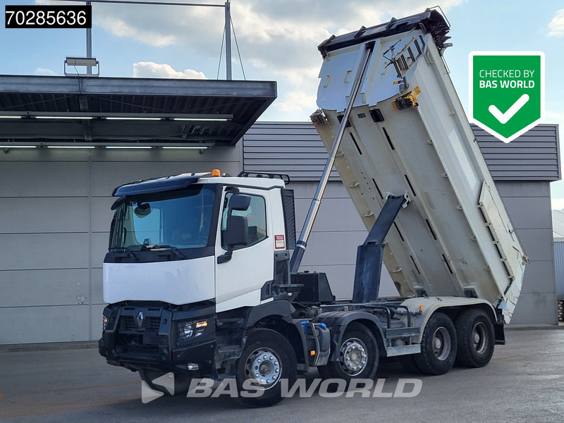 Renault C 460 8X4 17m3 Meiller tipper Automatic Big-Axle Euro 6 - Camión volquete: foto 1 Renault C 460 8X4 17m3 Meiller tipper Automatic Big-Axle Euro 6 - Camión volquete: foto 1