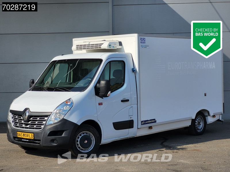 Furgoneta frigorifica Renault Master 145PK Koelwagen Vriezer Lamberet Thermo King V-300 MAX 230V Stekker Airco Cruise Parkeersensoren Euro6 Koel Koeler Kühl Kühler Kühlwag: foto 1