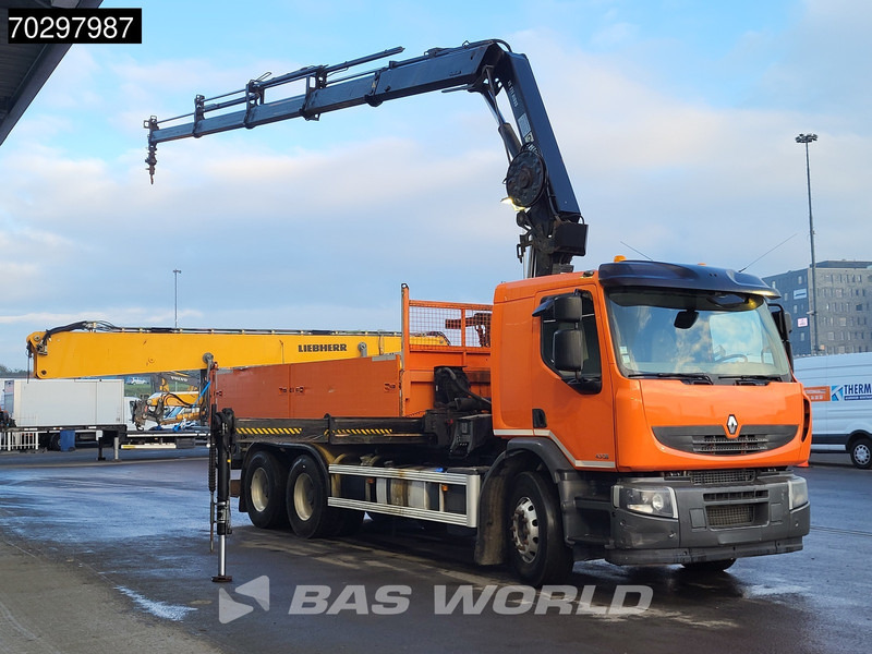 Renault Premium 430 Lander 6X4 HIAB 211 EP-4 Crane Kran 10m3Tipper Big-Axle Euro 5 - Camión volquete, Camión grúa: foto 3 Renault Premium 430 Lander 6X4 HIAB 211 EP-4 Crane Kran 10m3Tipper Big-Axle Euro 5 - Camión volquete, Camión grúa: foto 3