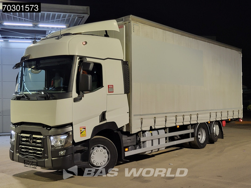 Renault T 480 6X2 Curtainsides Lift + steering axle Automatic Euro 6 - Camión lona: foto 1 Renault T 480 6X2 Curtainsides Lift + steering axle Automatic Euro 6 - Camión lona: foto 1