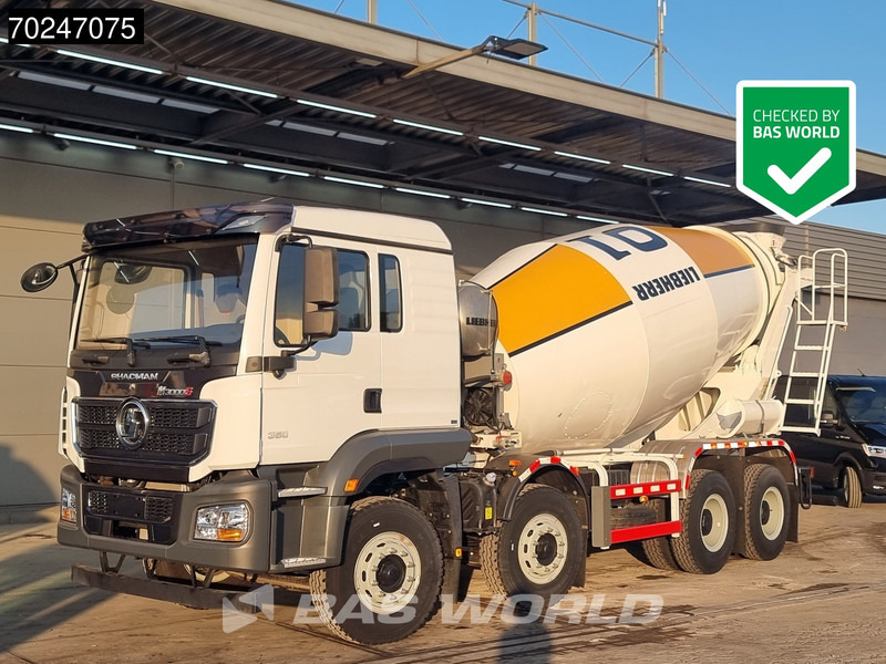 SHACMAN M3000 S 8X4 NEW! 8m3 Liebherr Mixer Big-Axle Steelsuspension - Camión hormigonera: foto 1 SHACMAN M3000 S 8X4 NEW! 8m3 Liebherr Mixer Big-Axle Steelsuspension - Camión hormigonera: foto 1