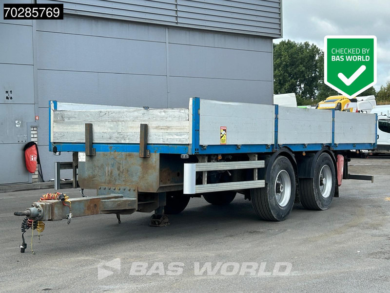 Samro 2EC19 2 axles - Remolque plataforma/ Caja abierta: foto 1 Samro 2EC19 2 axles - Remolque plataforma/ Caja abierta: foto 1