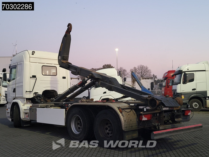 Scania G450 6X2 HIAB XR21Z59 containersystem 3-pedals Retarder Lift-Axle Euro 6 - Camión multibasculante: foto 2 Scania G450 6X2 HIAB XR21Z59 containersystem 3-pedals Retarder Lift-Axle Euro 6 - Camión multibasculante: foto 2