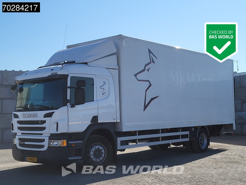 Scania P250 4X2 19tons NL-Truck Ladebordwand Automatic Euro 6 - Camión caja cerrada: foto 1 Scania P250 4X2 19tons NL-Truck Ladebordwand Automatic Euro 6 - Camión caja cerrada: foto 1