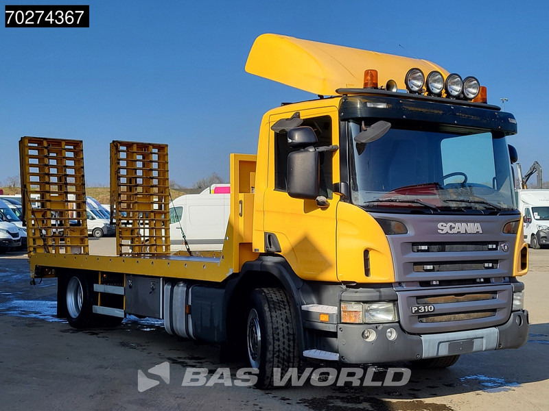 Scania P310 4X2 Machine transporter Manual Hydraulik Ramps Euro 4 - Camión portavehículos: foto 3 Scania P310 4X2 Machine transporter Manual Hydraulik Ramps Euro 4 - Camión portavehículos: foto 3