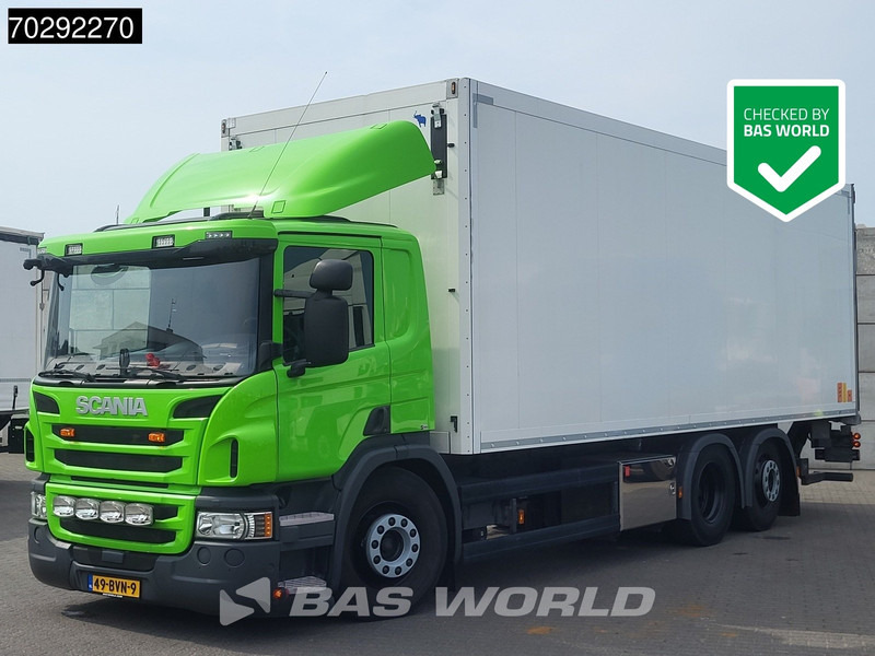 Scania P410 6X2 NL-Truck Lift+steering Axle Automatic Xenon Euro 6 - Camión caja cerrada: foto 1 Scania P410 6X2 NL-Truck Lift+steering Axle Automatic Xenon Euro 6 - Camión caja cerrada: foto 1