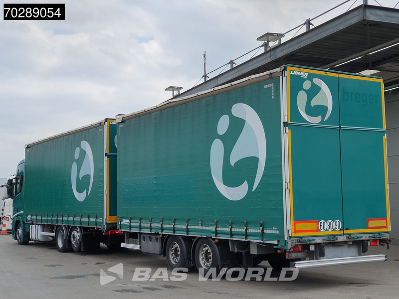 Scania R410 6X2 Combi Retarder Standklima lifting roof ACC LED Euro 6 - Camión lona: foto 2 Scania R410 6X2 Combi Retarder Standklima lifting roof ACC LED Euro 6 - Camión lona: foto 2