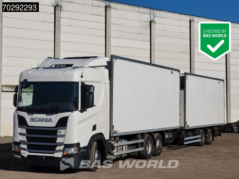 Scania R410 6X2 Lamberet Carrier Supra 1250 Mt Retarder Ladebordwand Euro 6 - Camión frigorífico: foto 1 Scania R410 6X2 Lamberet Carrier Supra 1250 Mt Retarder Ladebordwand Euro 6 - Camión frigorífico: foto 1