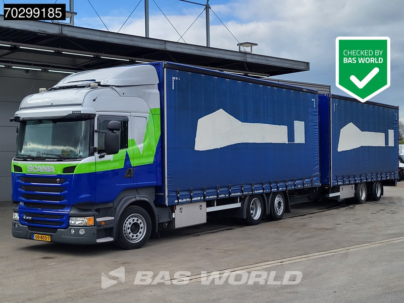 Scania R410 R 6X2 NL-Truck Standairco Lift+Steering-Axle Automatic Euro 6 - Camión lona: foto 1 Scania R410 R 6X2 NL-Truck Standairco Lift+Steering-Axle Automatic Euro 6 - Camión lona: foto 1