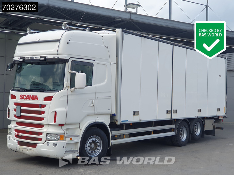 Scania R480 R 6X2 Thermo-king T-1200 R Retarder Manual Ladebordwand Xenon Navi Euro 5 - Camión frigorífico: foto 1 Scania R480 R 6X2 Thermo-king T-1200 R Retarder Manual Ladebordwand Xenon Navi Euro 5 - Camión frigorífico: foto 1