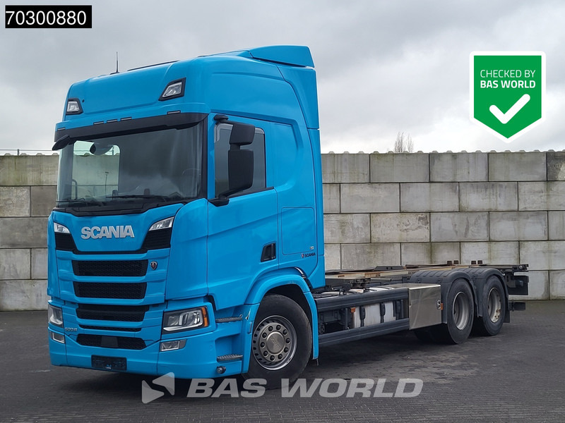 Scania R500 R 6X2 Full Air Retarder Lift Axle Euro 6 - Camión portacontenedore/ Intercambiable: foto 1 Scania R500 R 6X2 Full Air Retarder Lift Axle Euro 6 - Camión portacontenedore/ Intercambiable: foto 1