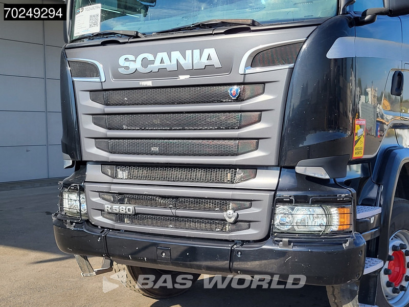 Camión forestal, Camión grúa Scania R580 6X4 Holz Kran Diebolt D28 Full-Steel: foto 13