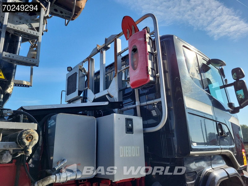 Camión forestal, Camión grúa Scania R580 6X4 Holz Kran Diebolt D28 Full-Steel: foto 15