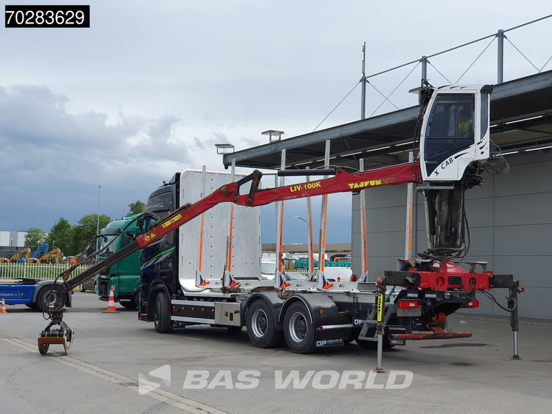 Scania S650 S 6X4 Tajfun LIV100K Kran Holztransport Retarder 3-Pedals Euro 6 - Camión forestal, Camión grúa: foto 5 Scania S650 S 6X4 Tajfun LIV100K Kran Holztransport Retarder 3-Pedals Euro 6 - Camión forestal, Camión grúa: foto 5