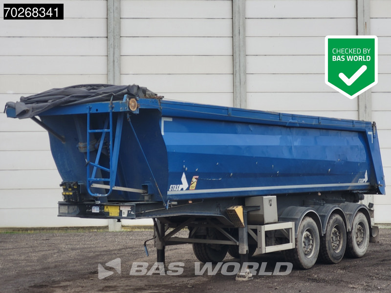Stas S300CX 3 axles 25m3 ALU Liftachse - Semirremolque volquete: foto 1 Stas S300CX 3 axles 25m3 ALU Liftachse - Semirremolque volquete: foto 1