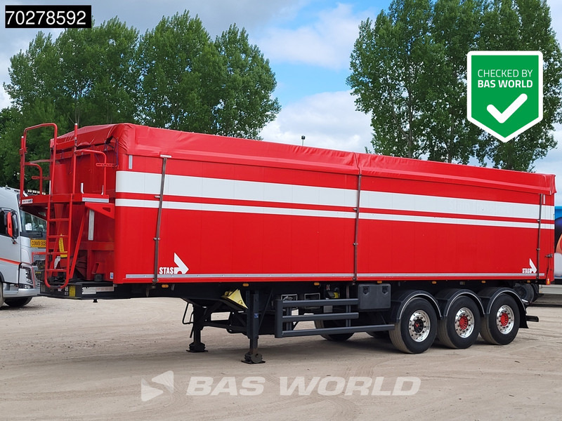 Stas S300CX 3 axles ALU TÜV 07/25 SAF - Semirremolque volquete: foto 1 Stas S300CX 3 axles ALU TÜV 07/25 SAF - Semirremolque volquete: foto 1