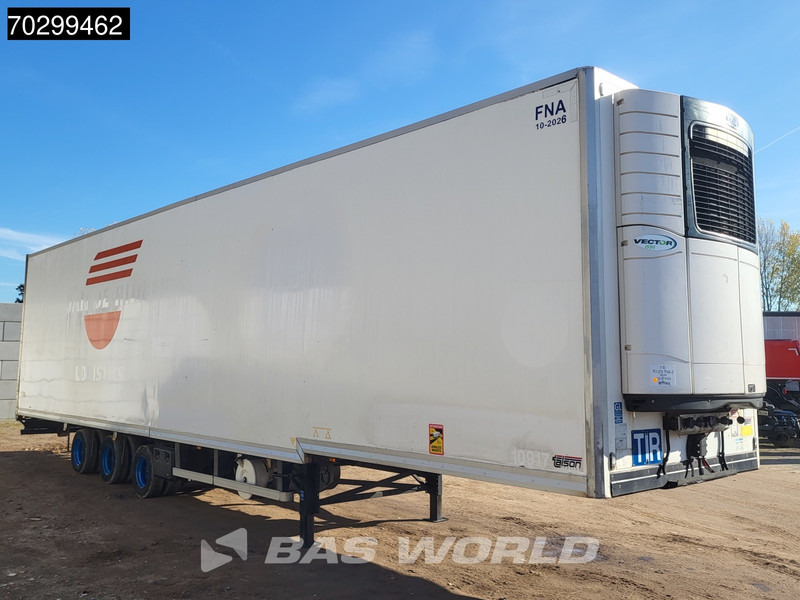 Talson Carrier Vector 1550 3 axles NL-Trailer Mega Aircargo Rollenbett Luftfracht Liftachse Blumenbreit - Semirremolque frigorífico: foto 3 Talson Carrier Vector 1550 3 axles NL-Trailer Mega Aircargo Rollenbett Luftfracht Liftachse Blumenbreit - Semirremolque frigorífico: foto 3