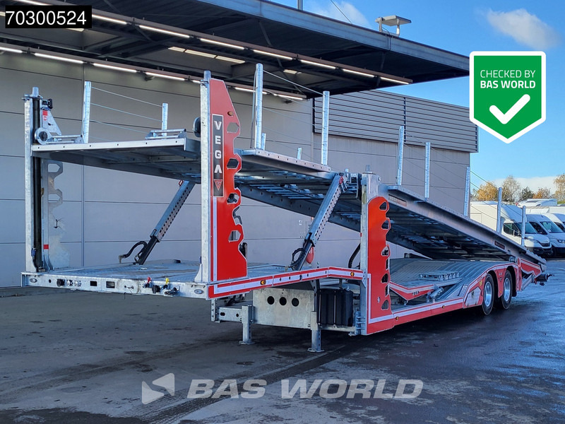 Vega 2 Axle Semi Trailer 2 axles NEW Truck Car Transport Remote BPW - Semirremolque portavehículos: foto 1 Vega 2 Axle Semi Trailer 2 axles NEW Truck Car Transport Remote BPW - Semirremolque portavehículos: foto 1