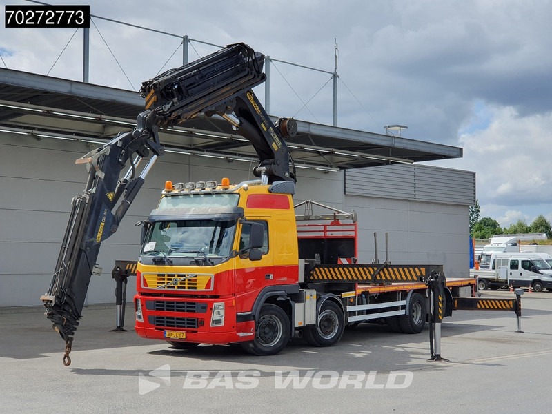 Volvo FM 440 8X2 NL-Truck Palfinger PK74002 Kran + Jib + Winch Lift+Lenkachse Euro 5 - Camión caja abierta, Camión grúa: foto 1 Volvo FM 440 8X2 NL-Truck Palfinger PK74002 Kran + Jib + Winch Lift+Lenkachse Euro 5 - Camión caja abierta, Camión grúa: foto 1