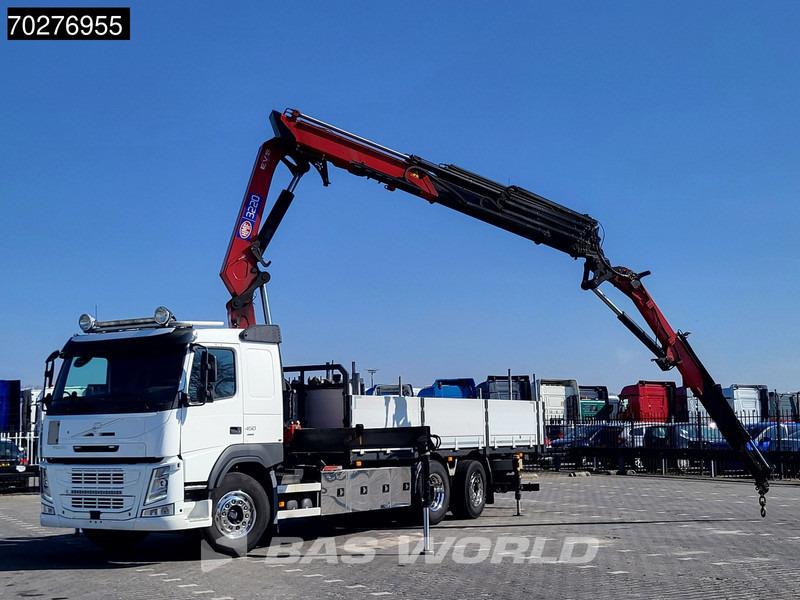 Volvo FM 450 6X2 HMF 3220 Crane Kran Lift-Lenkachse VEB+ Euro 6 - Camión caja abierta, Camión grúa: foto 5 Volvo FM 450 6X2 HMF 3220 Crane Kran Lift-Lenkachse VEB+ Euro 6 - Camión caja abierta, Camión grúa: foto 5