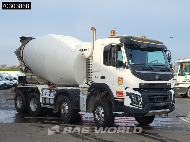 Volvo FMX 410 8X4 9m3 Liebherr mixer Steelsuspension Automatic Euro 6 - Camión hormigonera: foto 3 Volvo FMX 410 8X4 9m3 Liebherr mixer Steelsuspension Automatic Euro 6 - Camión hormigonera: foto 3