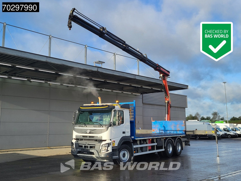 Volvo FMX 450 FMX 6X4 Palfinger PK18002 EH Crane Manual Euro 6 - Camión caja abierta, Camión grúa: foto 1 Volvo FMX 450 FMX 6X4 Palfinger PK18002 EH Crane Manual Euro 6 - Camión caja abierta, Camión grúa: foto 1