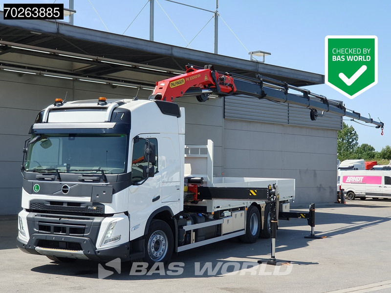 Volvo FMX 460 6X2 Palfinger PK33002 Crane 8 extenstions Lift+Lenkachse ADR VEB+ Euro 6 - Camión caja abierta, Camión grúa: foto 1 Volvo FMX 460 6X2 Palfinger PK33002 Crane 8 extenstions Lift+Lenkachse ADR VEB+ Euro 6 - Camión caja abierta, Camión grúa: foto 1
