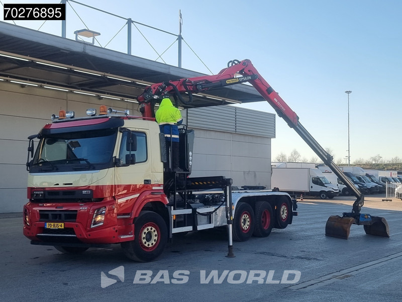 Volvo FMX 460 8X2 NL-Truck Palfinger Epsilon Q170Z Kran VEB+ lift+lenkasche Euro 6 - Camión multibasculante, Camión grúa: foto 3 Volvo FMX 460 8X2 NL-Truck Palfinger Epsilon Q170Z Kran VEB+ lift+lenkasche Euro 6 - Camión multibasculante, Camión grúa: foto 3