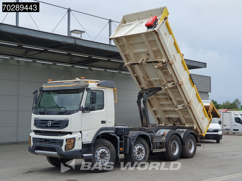 Volvo FMX 460 8X4 12m3 Meiller Tipper Big-Axle Automatic Euro 5 - Camión volquete: foto 1 Volvo FMX 460 8X4 12m3 Meiller Tipper Big-Axle Automatic Euro 5 - Camión volquete: foto 1