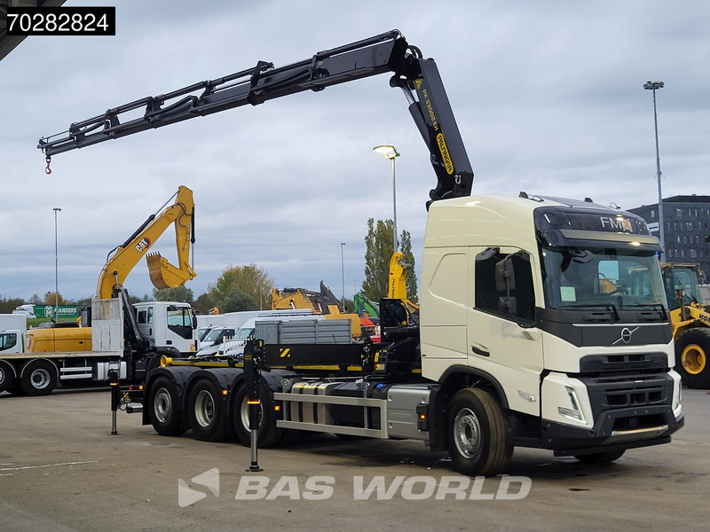 Volvo FMX 500 8X4 NEW! Palfinger PK33002 Crane + HT22TEC Hooklift Lift-Steering Axle - Camión multibasculante, Camión grúa: foto 3 Volvo FMX 500 8X4 NEW! Palfinger PK33002 Crane + HT22TEC Hooklift Lift-Steering Axle - Camión multibasculante, Camión grúa: foto 3