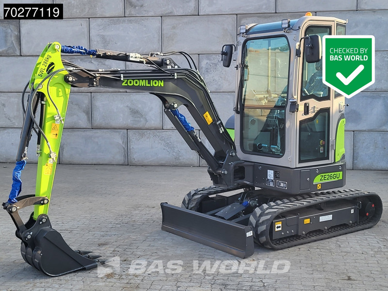 Zoomlion ZE26 GU A/C - CE CERTIFIED - Miniexcavadora: foto 1 Zoomlion ZE26 GU A/C - CE CERTIFIED - Miniexcavadora: foto 1