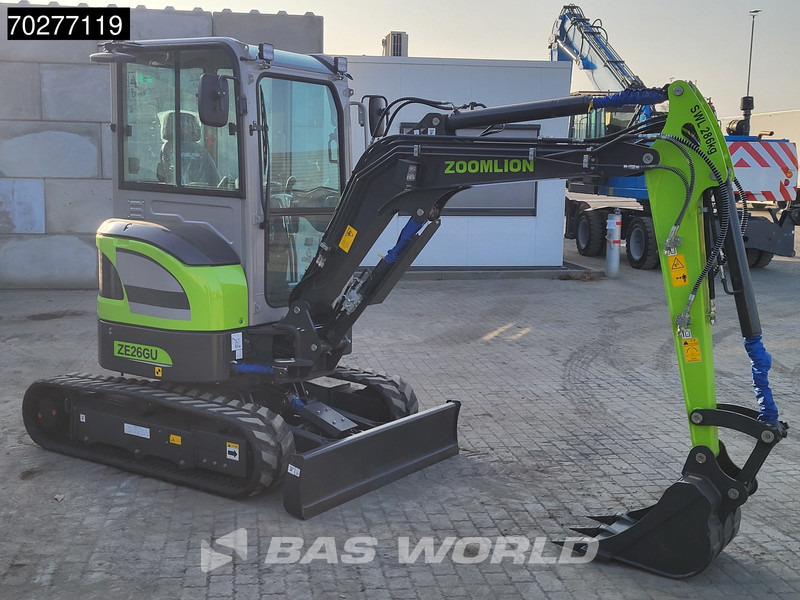Zoomlion ZE26 GU A/C - CE CERTIFIED - Miniexcavadora: foto 2 Zoomlion ZE26 GU A/C - CE CERTIFIED - Miniexcavadora: foto 2