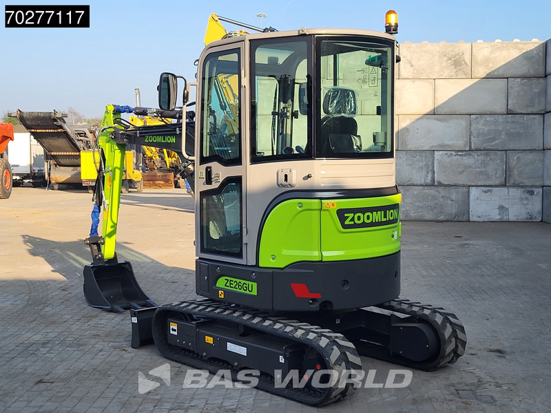 Zoomlion ZE26 GU A/C - CE CERTIFIED - Miniexcavadora: foto 5 Zoomlion ZE26 GU A/C - CE CERTIFIED - Miniexcavadora: foto 5