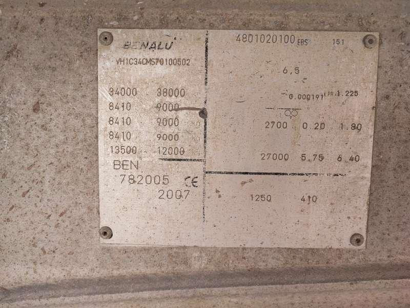 Semirremolque volquete Benalu 3 ESSIEUX: foto 30