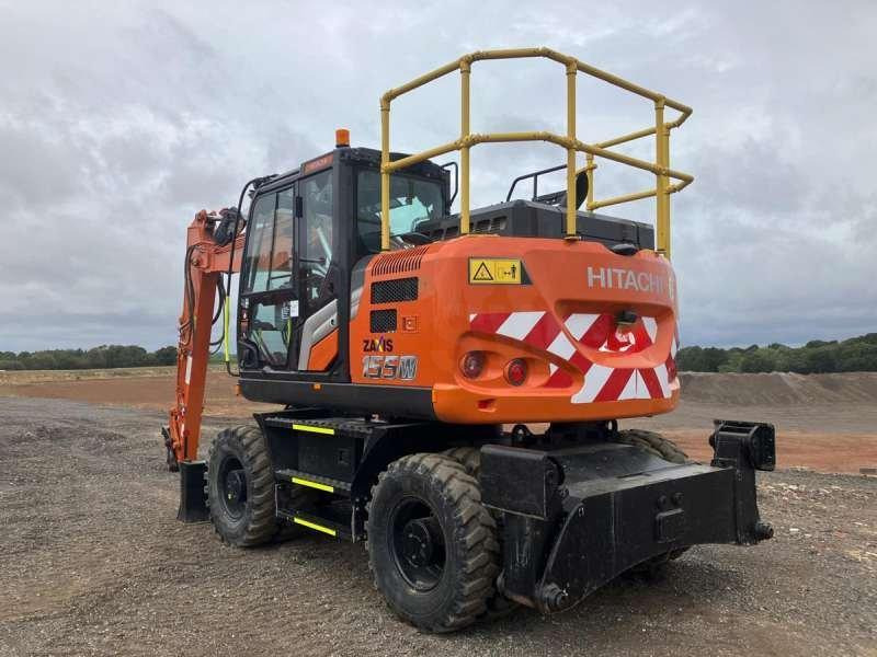 Hitachi ZX155W-7 - Excavadora de ruedas: foto 3 Hitachi ZX155W-7 - Excavadora de ruedas: foto 3